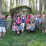 2012 sportliche Wanderung Rast am Kuttel Apple Stoi